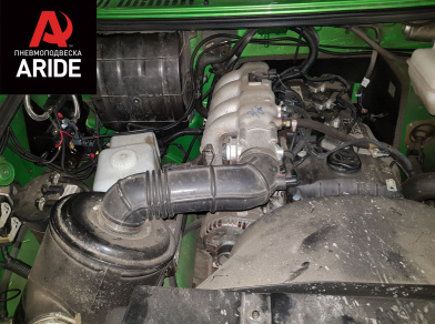 Рис. 13 Наши проекты: Пневмоподвеска на ﻿УАЗ Профи (Profi) - Этапы установки