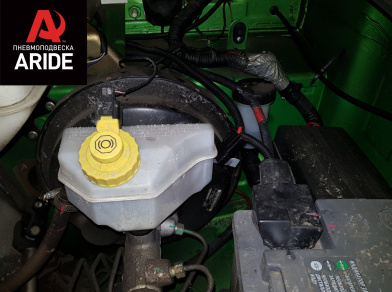 Рис. 15 Наши проекты: Пневмоподвеска на ﻿УАЗ Профи (Profi) - Этапы установки