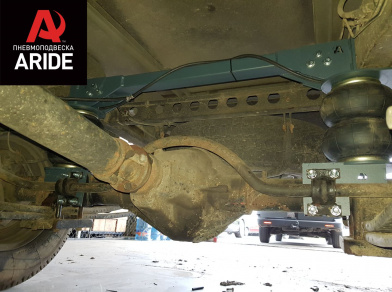 Рис. 5 Наши проекты: Пневмоподвеска на ﻿УАЗ Профи (Profi) - Этапы установки