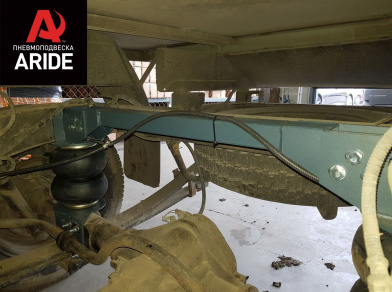 Рис. 7 Наши проекты: Пневмоподвеска на ﻿УАЗ Профи (Profi) - Этапы установки