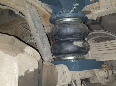 Рис. 6 Наши проекты: Установка задней пневмоподвески ﻿Iveco Daily 70C