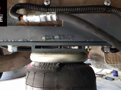 Рис. 9 Наши проекты: Установка задней пневмоподвески ﻿Dodge Caravan