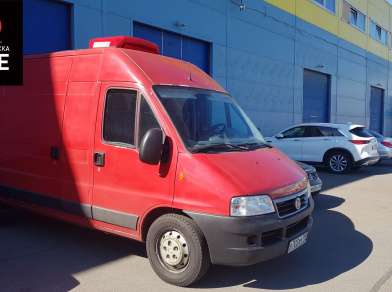 Рис. 1 Наши проекты: Пневмоподвеска на ﻿Fiat Ducato для усиления - Этапы установки