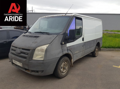 Рис. 1 Наши проекты: Пневмоподвеска на ﻿Ford Transit RWD для усиления - Этапы установки