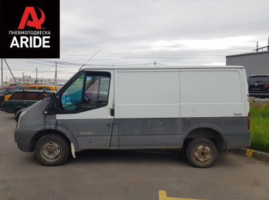 Рис. 3 Наши проекты: Пневмоподвеска на ﻿Ford Transit RWD для усиления - Этапы установки