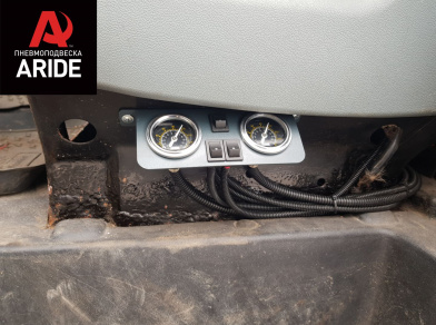 Рис. 8 Наши проекты: Пневмоподвеска на ﻿Ford Transit RWD для усиления - Этапы установки