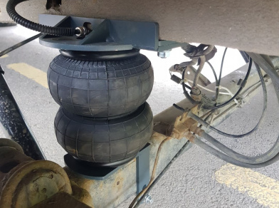 Рис. 6 Наши проекты: Пневмоподвеска на ﻿Ford Transit RWD для усиления - Этапы установки