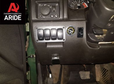 Рис. 11 Наши проекты: Пневмоподвеска на ﻿Hummer H3 - Этапы установки