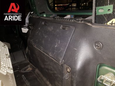 Рис. 12 Наши проекты: Пневмоподвеска на ﻿Hummer H3 - Этапы установки