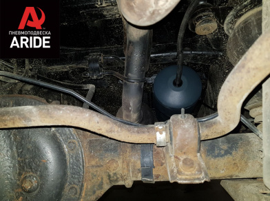 Рис. 3 Наши проекты: Пневмоподвеска на ﻿Hummer H3 - Этапы установки