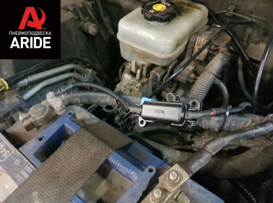 Рис. 10 Наши проекты: Пневмоподвеска на ﻿Hummer H3 - Этапы установки