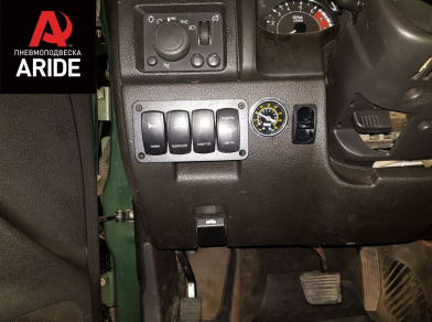 Рис. 11 Наши проекты: Пневмоподвеска на ﻿Hummer H3 - Этапы установки