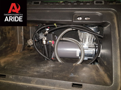 Рис. 13 Наши проекты: Пневмоподвеска на ﻿Hummer H3 - Этапы установки