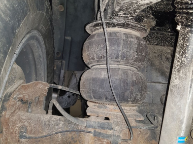 Рис. 5 Наши проекты: Пневмоподвеска на ﻿Hummer H3 - Этапы установки