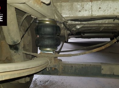 Рис. 5 Наши проекты: Пневмоподвеска на ﻿Peugeot Boxer - Этапы установки