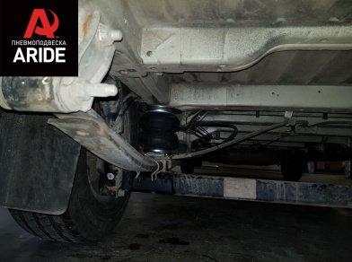 Рис. 3 Наши проекты: Пневмоподвеска на ﻿Peugeot Boxer для комфорта - Этапы установки