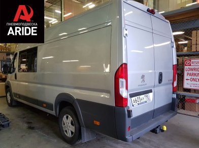 Рис. 7 Наши проекты: Пневмоподвеска на ﻿Peugeot Boxer для комфорта - Этапы установки