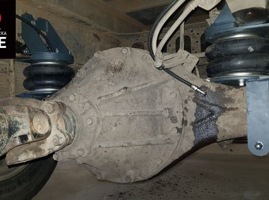 Рис. 6 Наши проекты: Пневмоподвеска на ﻿Isuzu Forward для комфорта - Этапы установки