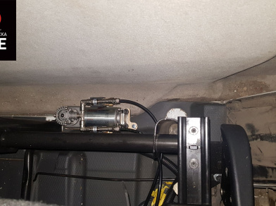 Рис. 11 Наши проекты: Пневмоподвеска на ﻿Peugeot Boxer для грузоподъемности - Этапы установки