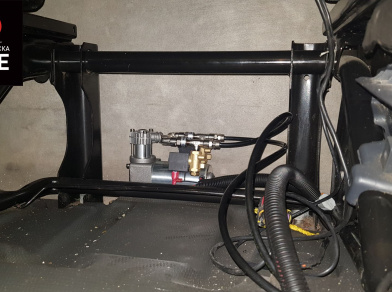 Рис. 13 Наши проекты: Пневмоподвеска на ﻿Peugeot Boxer для грузоподъемности - Этапы установки