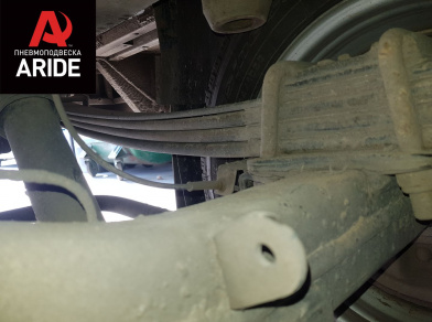 Рис. 13 Наши проекты: Пневмоподвеска на ﻿﻿ГАЗ (GAZ) Газель NEXT для усиления - Этапы установки