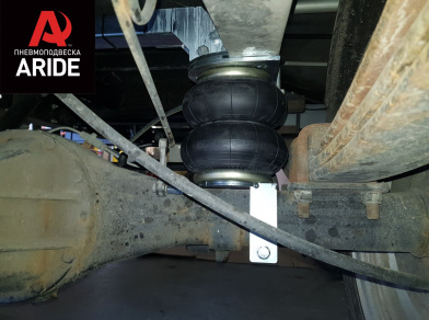 Рис. 5 Наши проекты: Пневмоподвеска на ﻿﻿ГАЗ (GAZ) Газель NEXT для усиления - Этапы установки