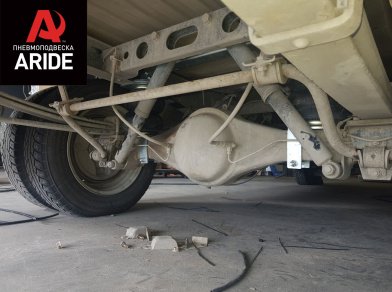 Рис. 2 Наши проекты: Пневмоподвеска на ﻿﻿ГАЗ (GAZ) Газель NEXT с гарантией - Этапы установки