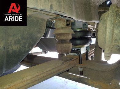 Рис. 2 Наши проекты: Пневмоподвеска на ﻿ГАЗ (GAZ) Газон NEXT от производителя - Этапы установки