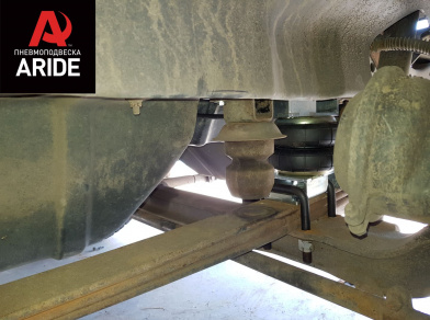 Рис. 5 Наши проекты: Пневмоподвеска на ﻿ГАЗ (GAZ) Газон NEXT от производителя - Этапы установки