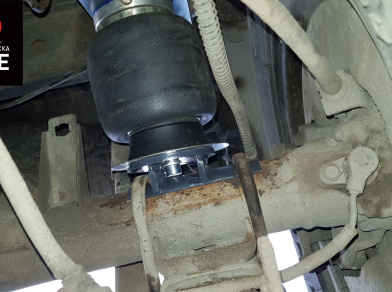 Рис. 10 Наши проекты: Пневмоподвеска на ﻿Hyundai Starex - Этапы установки