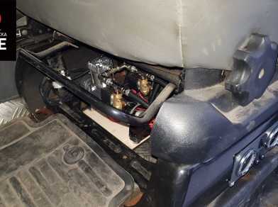 Рис. 13 Наши проекты: Пневмоподвеска на ﻿Hyundai Starex - Этапы установки