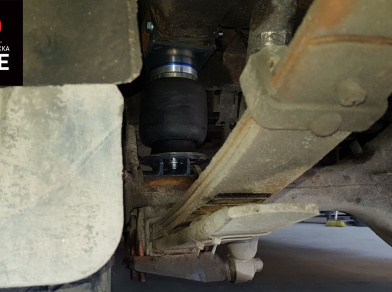 Рис. 6 Наши проекты: Пневмоподвеска на ﻿Hyundai Starex - Этапы установки