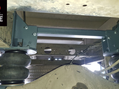 Рис. 3 Наши проекты: Пневмоподвеска на ﻿Mitsubishi Canter Euro 5 - Этапы установки