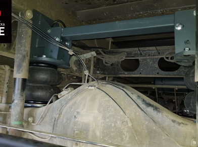 Рис. 35 Наши проекты: Пневмоподвеска на ﻿Mitsubishi Canter Euro 5 - Этапы установки