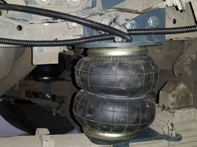 Рис. 38 Наши проекты: Пневмоподвеска на ﻿Mitsubishi Canter Euro 5 - Этапы установки