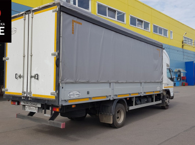 Рис. 41 Наши проекты: Пневмоподвеска на ﻿Mitsubishi Canter Euro 5 - Этапы установки