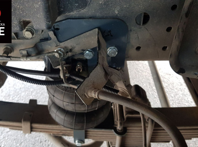 Рис. 42 Наши проекты: Пневмоподвеска на ﻿Mitsubishi Canter Euro 5 - Этапы установки