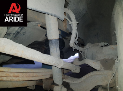 Рис. 6 Наши проекты: Пневмоподвеска на ﻿ГАЗ (GAZ) Газон NEXT для грузоподъемности - Этапы установки