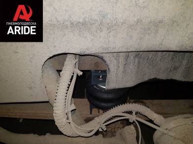 Рис. 7 Наши проекты: Пневмоподвеска на ﻿ГАЗ (GAZ) Газон NEXT для грузоподъемности - Этапы установки