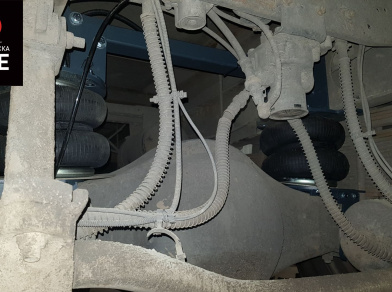 Рис. 3 Наши проекты: Пневмоподвеска на ﻿ГАЗ (GAZ) Газон NEXT для усиления - Этапы установки