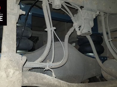 Рис. 3 Наши проекты: Пневмоподвеска на ﻿ГАЗ (GAZ) Газон NEXT для усиления - Этапы установки