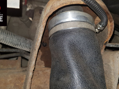 Рис. 21 Наши проекты: Пневмоподвеска на ﻿Chevrolet Express 1500 - Этапы установки