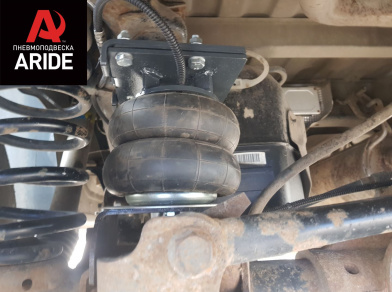 Рис. 4 Наши проекты: Пневмоподвеска на ﻿Dodge Ram 1500 - Этапы установки