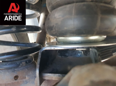 Рис. 9 Наши проекты: Пневмоподвеска на ﻿Dodge Ram 1500 - Этапы установки