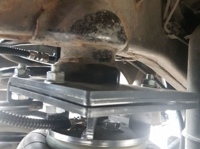 Рис. 8 Наши проекты: Пневмоподвеска на ﻿Dodge Ram 1500 - Этапы установки