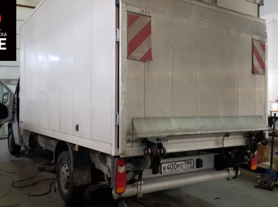 Рис. 6 Наши проекты: Пневмоподвеска на ﻿Fiat Ducato от производителя - Этапы установки