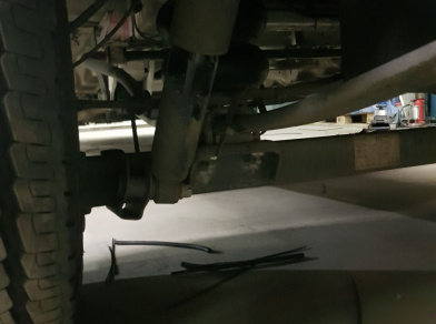 Рис. 5 Наши проекты: Пневмоподвеска на ﻿Fiat Ducato от компании Арайд - Этапы установки