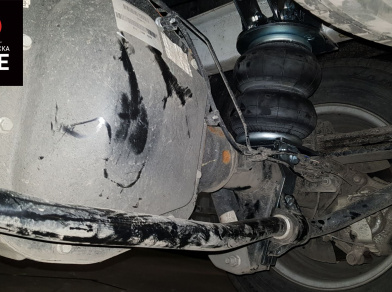 Рис. 11 Наши проекты: Пневмоподвеска на ﻿Ford Transit RWD доработка пневмоподвески - Этапы установки