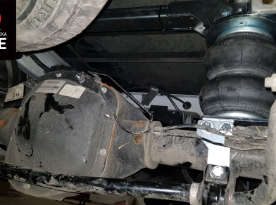 Рис. 15 Наши проекты: Пневмоподвеска на ﻿Ford Transit RWD доработка пневмоподвески - Этапы установки