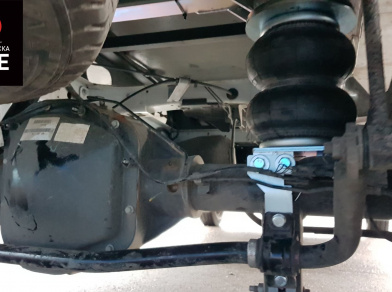 Рис. 2 Наши проекты: Пневмоподвеска на ﻿Ford Transit RWD доработка пневмоподвески - Этапы установки